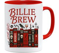Taza Gótica Billie Brew | Diseño Musical Único para Mamá | Idea Divertida para Mujeres | Detalle de Cumpleaños Original