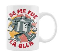 Taza Graciosa ¡Se Me Fue la Olla! - Regalo Original y Divertido para Amigos, Familia, Cumpleaños o Navidad - Idea Humorística para Hombres y Mujeres