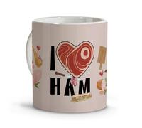 Taza grande desayuno. Tazas originales para regalar. Regalos mujer cumpleaños. Regalos originales para hombre. Tazas con frases graciosas. Caneca. Regalo cuñado. Taza tio. Jamon serrano. Jamon iberico