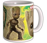 Marvel Comics Taza Joven Groot Guardianes de la Galaxia Cerámica 300 mls