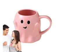 Taza Halloween - Tazas de Fantasmas Divertidos Cerámica 15 Onzas | Tazas De Té Para Cocina Rutina Diaria Noche De Juegos Universitarios Reuniones De Club De Lectura Fiesta Hogar Habitación De Residenc