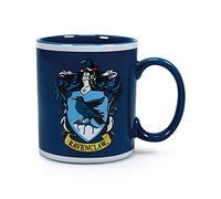 Taza Harry Potter Ravenclaw - Escudo Oficial - Cerámica 400 ml para Desayuno, Té y Café - Regalo Licenciado