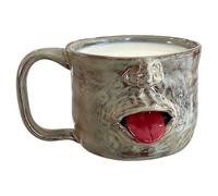 Taza Hecha A Mano Con Forma De Cara, Diseño Humorístico, 325 Ml, Taza De Café Con Diseño De Cara Humana, Facial Con La Lengua Fuera, Elección De Regalo Divertida, Para El Hogar, Oficina, Café, Co