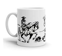 Taza Hopalong Cassidy Vintage Resistente Taza Te Con Asa Taza De Porcelana Para Espresso Recuerdos Leche