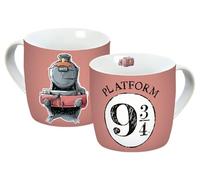 Taza HP Hogwarts Express Watercolor, 300 ml, taza de porcelana, taza de café, taza infantil, Harry Potter, porcelana Gedalabels