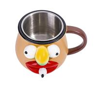 Taza humorística - Taza de café o té única y dulce, vajilla de cerámica divertida, recipiente de bebidas duradero para el hogar | Taza versátil y divertida con diseño para W