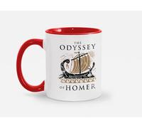 Taza Ilíada Odisea Homero Odisea Libro De Historia Griega Antigua Odisea Tazas Premium Coffee Mug Cerámica Tazas De Café For Cocina Regalo Oficina 330Ml