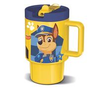 Taza infantil de plástico con tapa de 530 ml de La Patrulla Canina