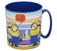Taza infantil de plástico reutilizable para microondas de 350 ml de Minions 2