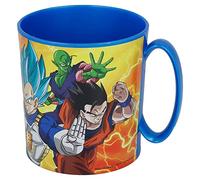 Taza infantil de plástico reutilizable para microondas de 390 ml de Dragon Ball
