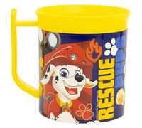 Taza infantil de plástico reutilizable para microondas de 400 ml de La Patrulla Canina