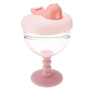 Taza infantil estilo vino de 6 onzas, taza para beber resistente a fugas para niños mayores de 12 meses, perfecta para el hogar, viajes, juegos al aire libre, celebraciones de cumpleaños, fiestas y