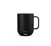 Taza Inteligente Ember 2 con Control de Temperatura: Taza de 295 ml con Calefacción, Pantalla LED Inteligente, Control por Aplicación, Batería Recargable de 1,5 h de Autonomía y Diseño Mejorado, Negra