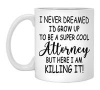 Taza Jamás Imaginé Que Me Convertiría En Una Abogada Súper Genial. Tazas Elegante Coffee Mug Personalizada Mug Para Oficina Cocina Desayuno 330Ml