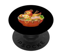 Taza Japonesa Ramen Phoenix Sopa Kawaii Anime Fideos Bowl PopSockets PopGrip Adhesivo