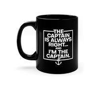 Taza Je Suis Le Capitaine Des Plaisanciers, Marin Diseño Taza Te Divertido Tazas De Desayuno Para Decorar Recuerdos Amiga