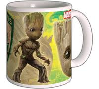 Taza Joven Groot Guardianes De La Galaxia Marvel Cerámica 300 Mls