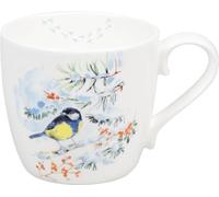 Taza Könitz Pájaro de invierno, taza, pájaro, porcelana, colorido, 450 ml, 11 2 057 2781