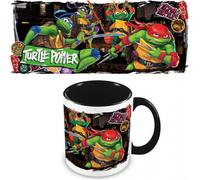 Taza Las Tortugas Ninja Mutant Mayhem Poses Cerámica 315 mls