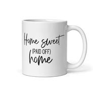 Taza Liquidación De Hipoteca Inicio Con Asa Taza De Café De Cerámica Divertido Mug Coffee Para Espresso Familiare Decorar