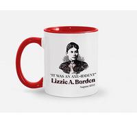 Taza Lizzie A. Borden Era Un Hacha-Iddent Hacha Yo Cualquier Cosa Lizzie Andrew Borden Tazas Premium Coffee Mug Funny Mug For Desayuno Oficina Hogar 330Ml