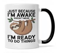 Taza Los Perezosos Acaban De Despertar Tazas Funny Taza De Cerámica Únicas Mug For Desayuno Oficina Regalo 330Ml