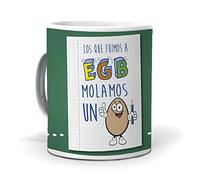 Taza Los Que fuimos a EGB molamos un Huevo