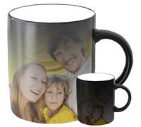 Taza Magica Personalizada con tu Foto y Texto - Taza que Cambia de Color Por La Temperatura - Diseña tus Tazas con tu Foto y Texto - Regalo Original Personalizado