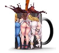 Taza mágica Personalizada, tazas de café de cerámica sensibles al calor Taza mágica Regalo novedoso perfecto/Regalos para padre 350 ml (12 oz)