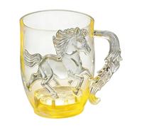 Taza mágica que cambia de color, taza de bebida brillante reactiva, taza sensible a la temperatura, soporte reutilizable ligero para bebidas, vajilla decorativa para celebraciones, taza creativa para