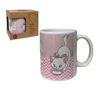 Taza Marie Disney Minou Los Aristogatos de cerámica modelo mug con impresión sublimática tazón de desayuno 325 ml para niños