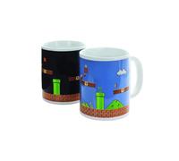 Taza Mario Bros que Cambia con Calor - Taza Oficial Nintendo, Regalo Retro para Gamers, 300ml