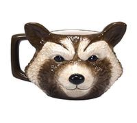 Taza Marvel Gotg Rocket - Taza desayuno 3D - Taza cerámica 400 ml - Taza te - Taza café - Licencia oficial