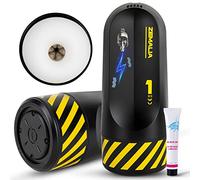 Taza Masturbador Eléctrico, Masturbadores De Taza, Masturbador Realista, Estimulador De Pene Vagina Masturbándose Juguetes Sexuales Eróticos Para Hombres, 5 Modos + 1 Orgasmos