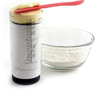 Taza medidora ajustable transparente