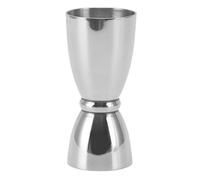 Taza medidora de doble Jigger de acero inoxidable de primera calidad, diseño en forma de campana para camareros profesionales y entusiastas de los cócteles caseros, herramienta de
