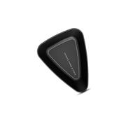 Taza medidora de forma triangular, antideslizante, con acabado texturizado, de aluminio de grado alimenticio, bandeja dosificadora de granos de café, accesorios para el hogar, utensilios de cocina de