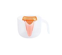 Taza medidora de gran capacidad para batir huevos, cuencos, filtración de líquido de huevos, herramienta para huevos, tazón para hornear, tazón para mezclar para cocina, escoba para hornear