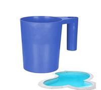 Taza medidora grande | Vaso de medición - Contenedor con mango dispensador cuchara para piscina, líquido, hornear, agua, cocina, lavandería, jardinería