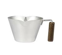 Taza medidora portátil de doble boquilla que ofrece doble escala, conveniente taza de chupito adecuada para cocinar, hornear y beber, equipo de preparación casera