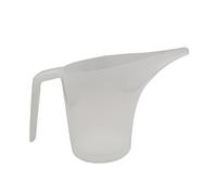 Taza medidora, transparente, medida de cocina con herramienta para hornear, boca de punta de vidrio de 1 litro