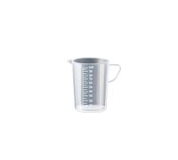 Taza Medidora Vaso medidor graduado de plástico 3 piezas, vaso gran capacidad, laboratorio transparente con tapa, mezclador for cocina y repostería Jarra Medidora Cocina(100ml)