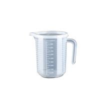 Taza Medidora Vaso medidor graduado de plástico 3 piezas, vaso gran capacidad, laboratorio transparente con tapa, mezclador for cocina y repostería Jarra Medidora Cocina(1000ml(with a lid))