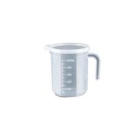 Taza Medidora Vaso medidor graduado de plástico 3 piezas, vaso mezclador transparente gran capacidad con tapa, laboratorio for cocina y repostería Jarra Medidora Cocina(500ml(with a lid))
