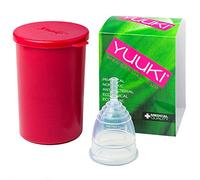 Taza Menstrual Yuuki Classic S de silicona Grado Médico Incluye Desinfección de caja