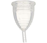 Taza Menstrual Yuuki S blanda de silicona Grado Médico Incluye limpiador de caja