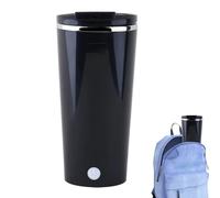 Taza Mezcladora Automática - Vaso Magnético Batidor | Batidor Eléctrico Proteico | 304 Acero Inoxidable, Recargable USB, Hermético Pantalla LED, Para Leche Café Cacao Polvos Viaje Oficina Hogar