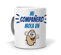 Taza Mi compañero Mola un Huevo. Cerámica AAA - 350 ml.