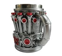 Taza Motor V8 - Cerámica 350ml | Taza F Caw F | Tazas De Café Del Motor V8 | Novedad Tazas De Motores De Coche Para Café Té Con Diseño Divertido Para Escritorio De Oficina Cocina Casera Y Entusiastas