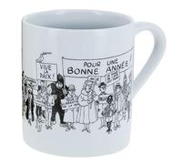 Taza mug de Porcelana Tintín colección Carte de voeux 1972 (47976)